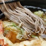 Toushou Onsen Hatago Fukudaya - 手打ち風の機械麺