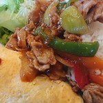 秋桜 - ご飯がこっちにかくれていました！