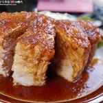 安国屋 - ポークステーキ定食