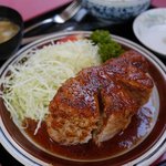 安国屋 - ポークステーキ定食