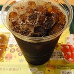 モスバーガー - セットＭ350円（アイスコーヒーＭ）