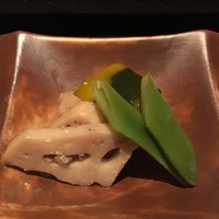 やきとり 風月 名古屋本店 - 南瓜の煮物と蓮根のきんぴら