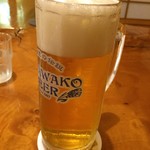 お食事処 ばっきゃ - 田沢湖ビールピルスナー