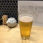 Tori To Sakanafuruya - 乾杯したビール♪