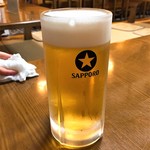 小島家 - 生ビール