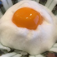 寿こう - 卵黄を入れて。