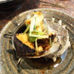 友食人酒 - サザエつぼ焼き