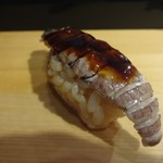 鮨屋とんぼ - シャコ（にきり）