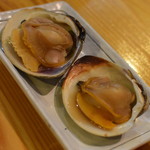 居酒屋まぬけ - 白ハマグリ（２５０円→５０円＋税・２５０円＋税）２０１８年９月