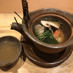 天ぷら たけうち - 土瓶蒸しは宇宙ですｗ