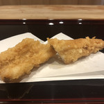 天ぷら たけうち - 穴子（対馬）