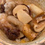 柚木元 - 最後は卵掛け御飯で