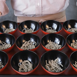 【日本初】となる十割蕎麦の「わんこそば」