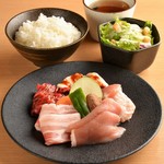 Yakiniku (Grilled meat) lunch set