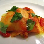 ビオディナミコ - 自家製タッコーニ　魚介の煮込みソースあえ