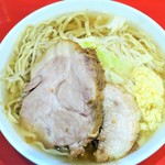 ラーメン二郎 - ラーメン小＋ニンニク多め