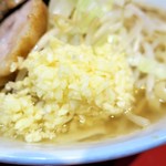 ラーメン二郎 - ニンニク多め