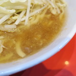 ラーメン二郎 - スープ