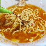 ラーメン二郎 - 赤酢投入～♪