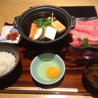 すき焼き 牛しゃぶ 松重 - 上撰すき焼き膳