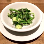 スガハラ - 米沢 グリーンサラダ（きゅうり + いんげん + つるむらさき + ミズの実）