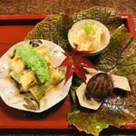 そばの実 - 秋の前菜