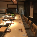 鮨し人 - カウンター席