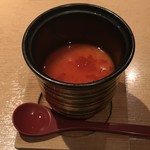 鮨し人 - 梅肉の茶碗む