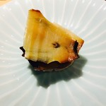 鮨し人 - あわびと白子