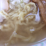 中華そば 七郎 - 平打ち ピロピロ麺