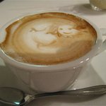 ビオディナミコ - かわいらしいカプチーノ