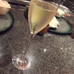 とんかつ マンジェ - 白ワイン