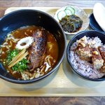 風遊斎 - ガチマヤ定食（カレー味、1,300円）