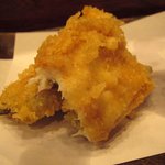 てんぷら天朝 - 穴子　昼の竹コース