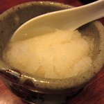 てんぷら天朝 - 大根おろし