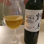 鮨 水月 - 釜入り緑茶、炒香(イリカ)