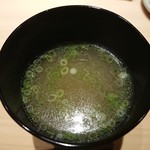 鮨 唐島 - 味噌汁