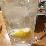 Yakiton Hamayaki Tokuchan - レモンサワー