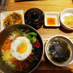 韓美膳 - 野菜ビビンバセット