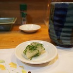 すし正 - お漬物 ＆ お茶