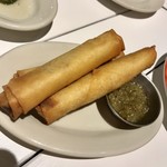 GH ETHNICA - チェダーチーズとハラペーニョの揚げ春巻き   700円