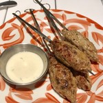 GH ETHNICA - ラムのケバブ串  ヨーグルトソース    1,000円