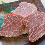 Yakiniku Man - 【数量限定メニュー】和牛フィレ　100g－2500円