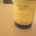 ボニュ - シャサーニュ・モンラッシェ2013　フランソワ・カリヨン