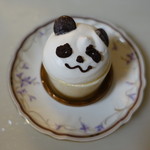 いるかきっちん - チーズケーキ(250円)：パンダがクール？
