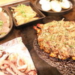 Meidai Okonomiyaki Inaka Teppan Robata Hanaya - 