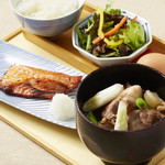 Yamagata specialty imoni and fish set
