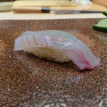 天寿し - ヒラメ