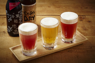 Yamagata Osake To Oryouri Daedoko - クラフトビールが一度に楽しめる飲み比べセット