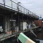 定食たちばな - 裏側？